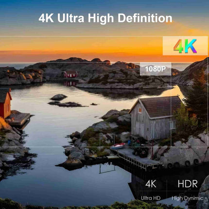 TX98 Pro 4K Ultra HD Android 14.0 Smart TV Box with Remote Control, Allwinner H616 Quad-Core, 2GB+16GB, 4GB+32GB, 4GB+64GB