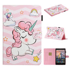 For Amazon Kindle Fire HD 10 (2015 / 2017) / Pink Unicorn