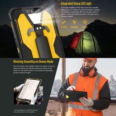 Ulefone Armor Pad 2 Rugged Tablet PC, 16GB+256GB 11 inch Android 13 MediaTek Helio G99 Octa Core 4G Network, Armor Pad 2, Armor Pad 2 (Yellow)