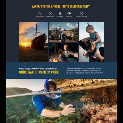 Ulefone Armor X12, Rugged Phone, Face Unlock, 5.45 inch Android 13 Go MediaTek Helio A22 Quad Core, Network: 4G, NFC, 3GB+32GB