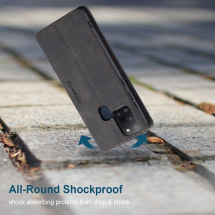 CaseMe-013 Multifunctional Retro Frosted Horizontal Flip Leather Case with Card Slot & Holder & Wallet, For Samsung Galaxy A21S, For Samsung Galaxy A31, For Samsung Galaxy A41