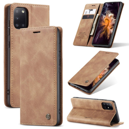 CaseMe-013 Multifunctional Retro Frosted Horizontal Flip Leather Case with Card Slot & Holder & Wallet, For Samsung Galaxy A21S, For Samsung Galaxy A31, For Samsung Galaxy A41
