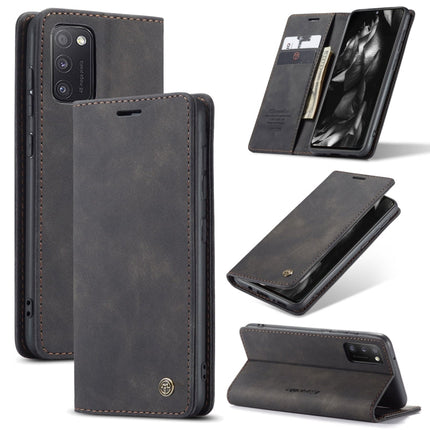 CaseMe-013 Multifunctional Retro Frosted Horizontal Flip Leather Case with Card Slot & Holder & Wallet, For Samsung Galaxy A21S, For Samsung Galaxy A31, For Samsung Galaxy A41