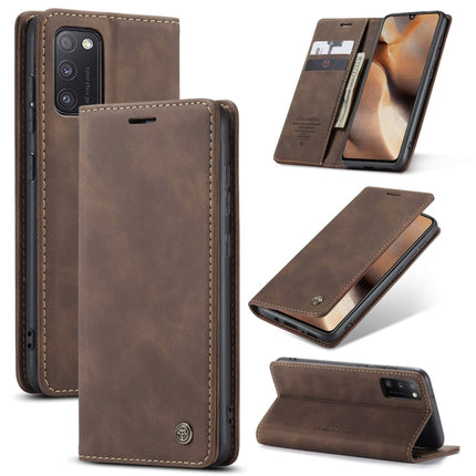CaseMe-013 Multifunctional Retro Frosted Horizontal Flip Leather Case with Card Slot & Holder & Wallet, For Samsung Galaxy A21S, For Samsung Galaxy A31, For Samsung Galaxy A41
