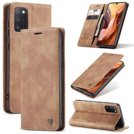 CaseMe-013 Multifunctional Retro Frosted Horizontal Flip Leather Case with Card Slot & Holder & Wallet, For Samsung Galaxy A21S, For Samsung Galaxy A31, For Samsung Galaxy A41