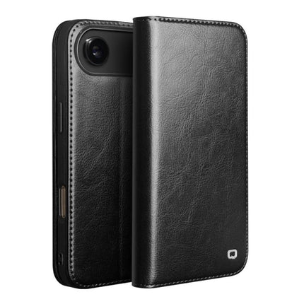 QIALINO Classic Genuine Leather Phone Case
