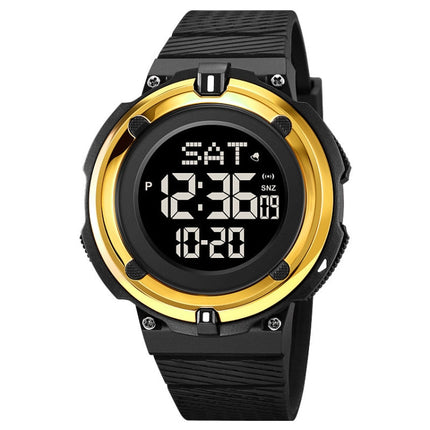 SKMEI 2010 Multifunctional Men 50M Waterproof Luminous Digital Wrist Watch