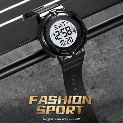 SKMEI 2010 Multifunctional Men 50M Waterproof Luminous Digital Wrist Watch