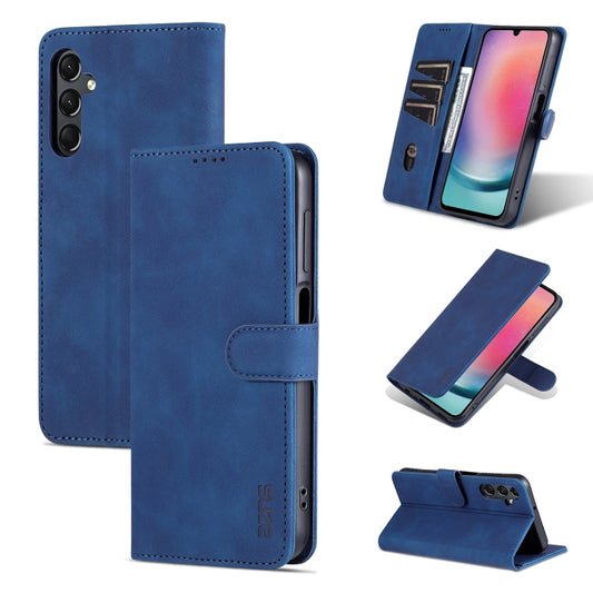 AZNS Skin Feel Calf Texture Flip Leather Phone Case, For Samsung Galaxy A24 4G / A25, For Samsung Galaxy S24 Ultra 5G, For Samsung Galaxy A55 5G, For Samsung Galaxy A35 5G