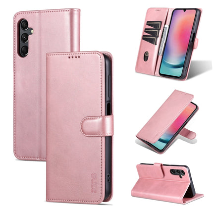AZNS Skin Feel Calf Texture Flip Leather Phone Case, For Samsung Galaxy S24 Ultra 5G, For Samsung Galaxy A55 5G, For Samsung Galaxy A35 5G, For Samsung Galaxy A24 4G / A25