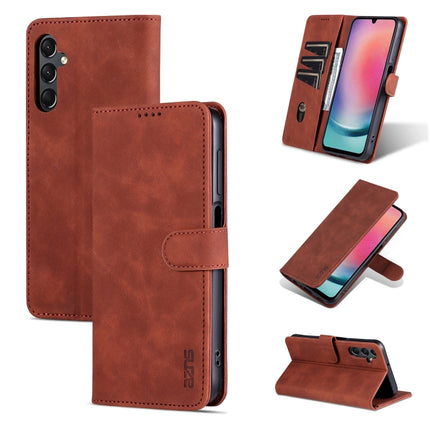 AZNS Skin Feel Calf Texture Flip Leather Phone Case, For Samsung Galaxy S24 Ultra 5G, For Samsung Galaxy A55 5G, For Samsung Galaxy A35 5G, For Samsung Galaxy A24 4G / A25