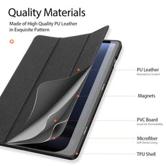 DUX DUCIS Domo Series Magnetic Flip Leather Tablet Case