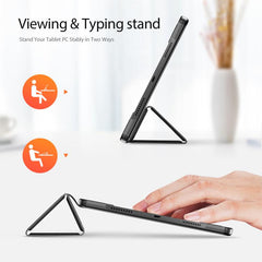 DUX DUCIS Domo Series Magnetic Flip Leather Tablet Case, For Lenovo Idea Tab Pro, For Lenovo Yoga Tab Plus, For Lenovo Tab P12 12.7 2023