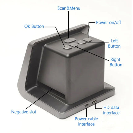 Tonivent TON171 22 Mega Pixels 5 inch HD Screen Film Scanner, TON171