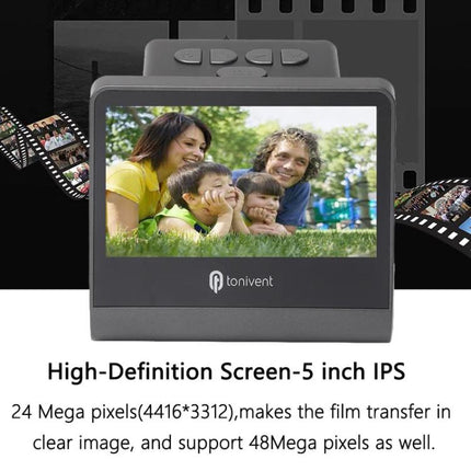 Tonivent TON171 22 Mega Pixels 5 inch HD Screen Film Scanner, TON171