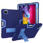 For iPad Pro 12.9 2021 / 2020 / 2019 / Navy Blue + Blue