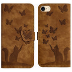 For iPhone SE 2022 / 2020 / 8 / 7 / Brown
