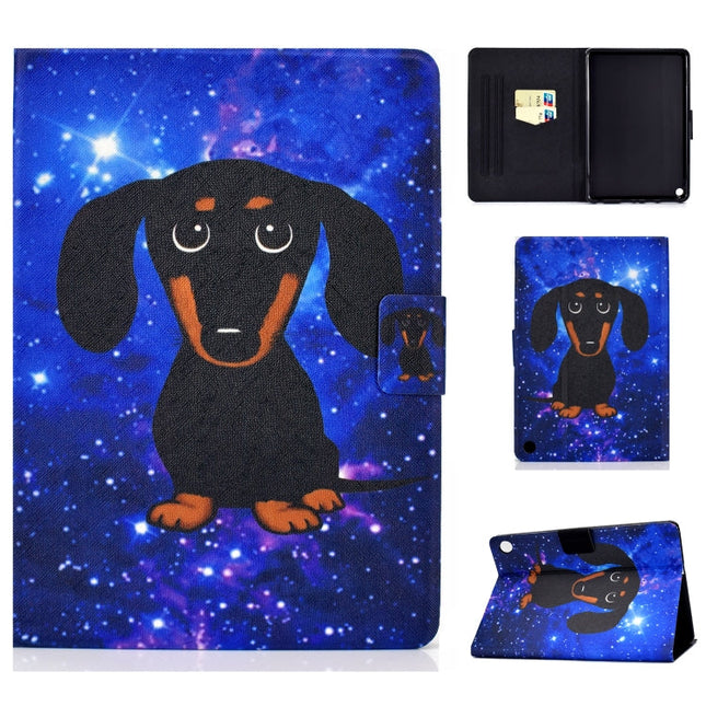 TPU Electric Pressed Horizontal Flip Leather Case with Holder & Card Slot & Sleep / Wake-up Function, For Kindle Fire HD 8 (2020), For Kindle Fire HD 10 2015 / 2017 / 2019, For Kindle Paperwhite 4 / 3 / 2 / 1, For iPad mini 5 / 4 / 3 / 2 / 1