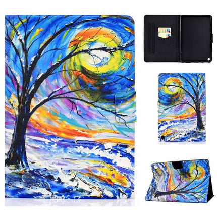 TPU Electric Pressed Horizontal Flip Leather Case with Holder & Card Slot & Sleep / Wake-up Function, For Kindle Fire HD 8 (2020), For Kindle Fire HD 10 2015 / 2017 / 2019, For Kindle Paperwhite 4 / 3 / 2 / 1, For iPad mini 5 / 4 / 3 / 2 / 1