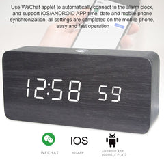 LT-1035 LED Display Digital APP Smart Alarm Clock