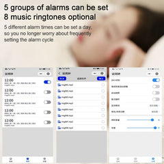 LT-1035 LED Display Digital APP Smart Alarm Clock