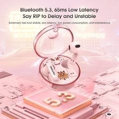 ONIKUMA T301 Transparent Cartoon Wireless Bluetooth Earphone