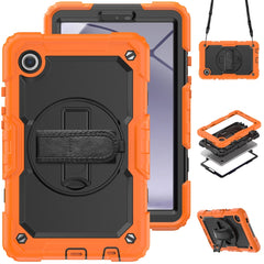 Silicone + PC Tablet Case with Shoulder Strap