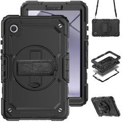 Silicone + PC Tablet Case with Shoulder Strap