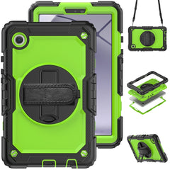 Silicone + PC Tablet Case with Shoulder Strap