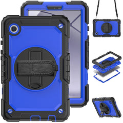 Silicone + PC Tablet Case with Shoulder Strap