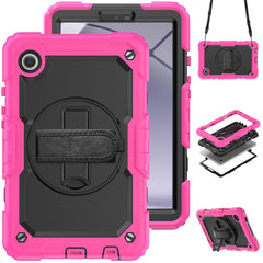 Silicone + PC Tablet Case with Shoulder Strap