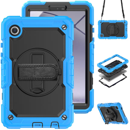 Silicone + PC Tablet Case with Shoulder Strap, For Samsung Galaxy Tab A9 / Tab A11