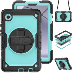 Silicone + PC Tablet Case with Shoulder Strap