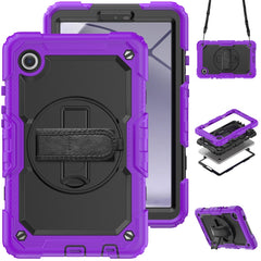 Silicone + PC Tablet Case with Shoulder Strap
