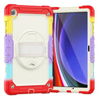 For Samsung Galaxy Tab A9+/Tab A11+ / Camouflage Red