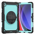 For Samsung Galaxy Tab A9+/Tab A11+ / Black+Light Blue