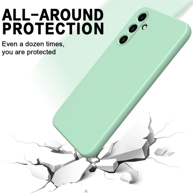 Solid Color Liquid Silicone Dropproof Full Coverage Phone Case, For Samsung Galaxy A15 4G / A15 5G, For Samsung Galaxy A55 5G, For Samsung Galaxy A35 5G