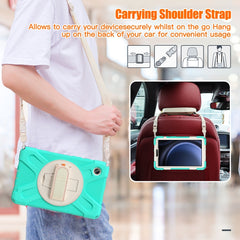 Rotary Handle Grab TPU + PC Tablet Case, For Samsung Galaxy Tab A9+