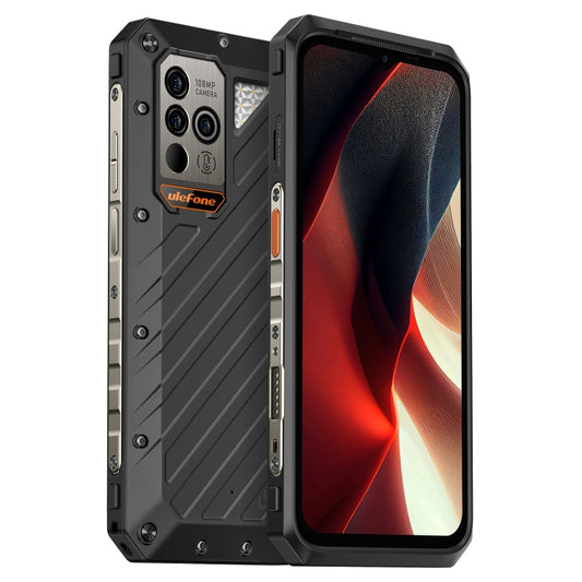 Ulefone Power Armor 18 Ultra Version 5G Thermometer Rugged Phone, Side Fingerprint, 6.58 inch Android 13 MediaTek Dimensity 7050 Octa Core up to 2.6GHz, Network: 5G, NFC, OTG, Power Armor 18 Ultra Version