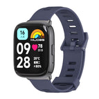 For Redmi Watch 3 Lite / Watch 3 Active / Midnight Blue+Black