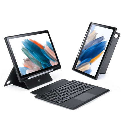 DUX DUCIS DK Floating Magnetic Keyboard Leather Tablet Case with Holder