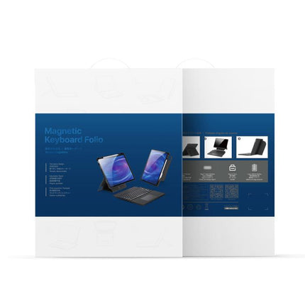 DUX DUCIS DK Floating Magnetic Keyboard Leather Tablet Case with Holder