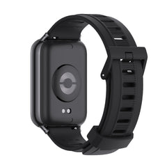 Mijobs Flat Hole Breathable Silicone Watch Band, For Xiaomi Smart Band 9 Pro / 8 Pro