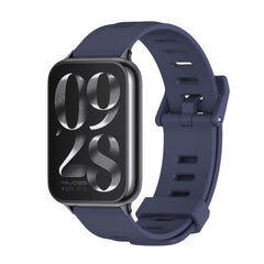 Mijobs Flat Hole Breathable Silicone Watch Band, For Xiaomi Smart Band 9 Pro / 8 Pro