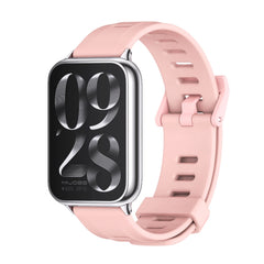 Mijobs Flat Hole Breathable Silicone Watch Band, For Xiaomi Smart Band 9 Pro / 8 Pro