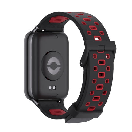 Mijobs Square Hole Breathable Silicone Watch Band
