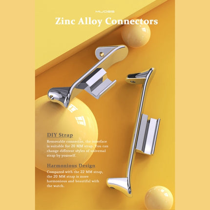 Mijobs Square Hole Breathable Silicone Watch Band