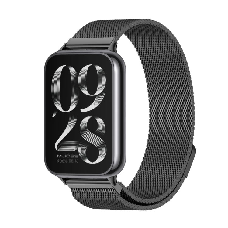 Mijobs Milan Magnetic Stainless Steel Watch Band, For Xiaomi Smart Band 9 Pro / 8 Pro