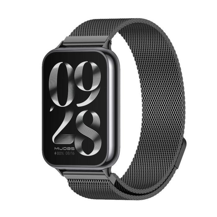 Mijobs Milan Magnetic Stainless Steel Watch Band, For Xiaomi Band 10 Pro / Redmi Watch 6 / 5