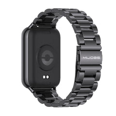 Mijobs Three Beads Stainless Steel Watch Band, For Xiaomi Smart Band 9 Pro / 8 Pro